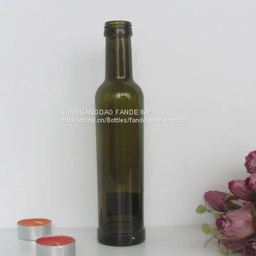 Hot sale olive oil bottle green color  bottles for oil packing