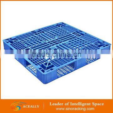 1.2x1.0m/1.1x1.1m Warehouse 4 entry euro plastic pallets cheap pallet prices