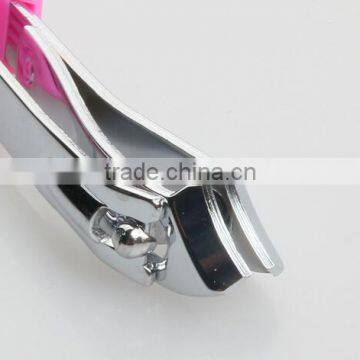 Hot Sale Colorful Cute Plastic Long Handle Nail Clipper photo-3