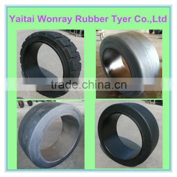 Hyster E80 front wheel tyre 22*9*16 Forklift Rubber Press-on Shaped Tire 559x229x406