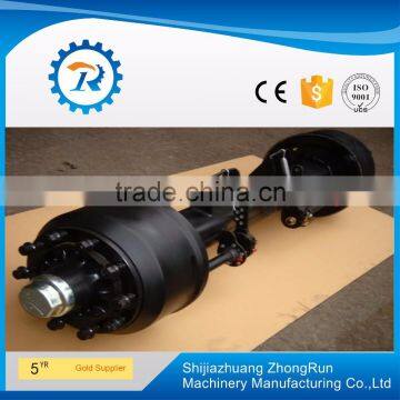 13T Fuwa Type Auto Parts Cargo Trailer Axles