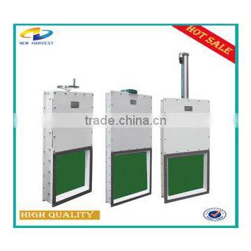 High quality pneumatic gate/electric gate/manual gate for feed plant