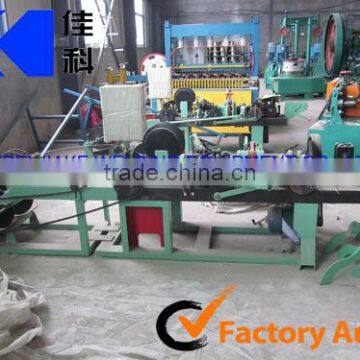 automatic single strand barbed wire making machine JIAKE factory