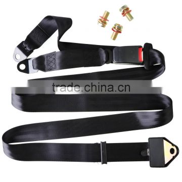 Adjustable Car Seat Belt Lap Belt 3 Point Safety Universal Seatbelt