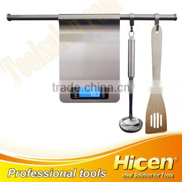 Fashionable Stainless Steel Electronic Kitchen Scale for Family