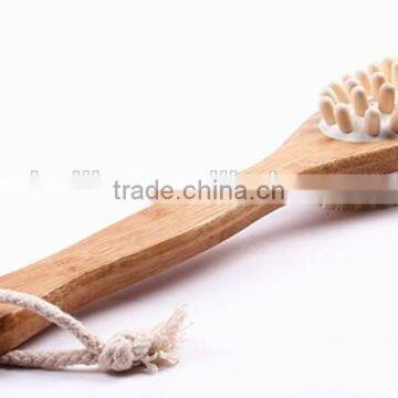 High quality bristle massage bamboo body back brush