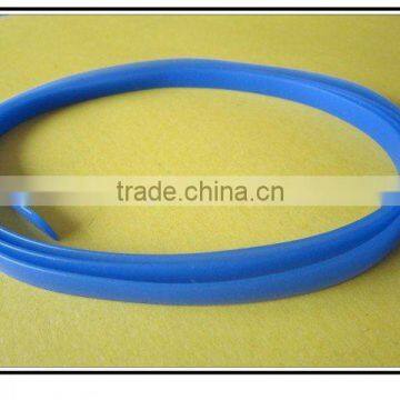 Blue Flexible Extruded Silicone Rubber Seal Strip