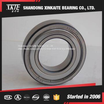 Iron Sealed Bearing 6305 2ZDeep Groove Ball Bearing 6305 ZZ C3/C4 for Conveyor Idler Roller