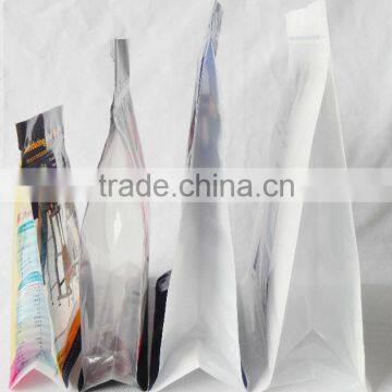 pet food bag/pet food packing/ resealable flat bottom pet food bags