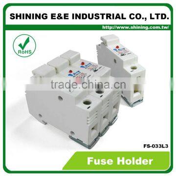 FS-033L3 UL Approved 600V DC AC 32A RT18-32 Cylinder Fuse Holder photo-6