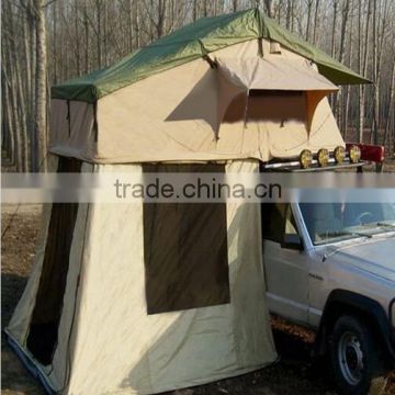 outdoor offroad trailer camping canvas car roof top tent 3.1x1.4m