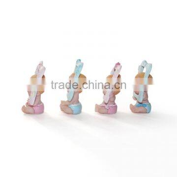 Lovely Small Artificial Baby Shower Figurines photo-3