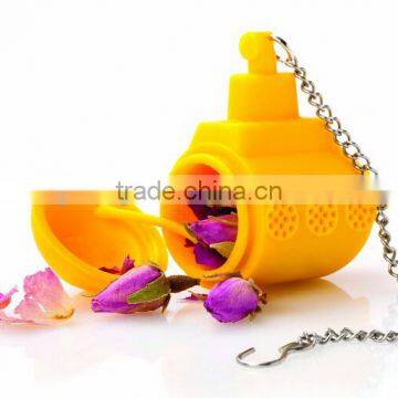 Yellow Submarine Silicone Tea Infuser,Silicone Tea Strainer,Silicone Tea Holder photo-4