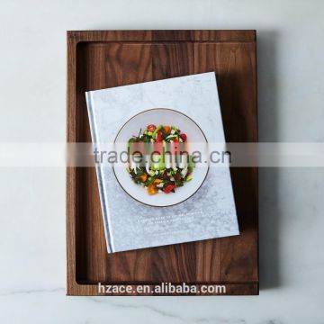 Walnut Cutting Board with a slot for fingers serving board