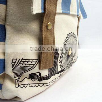 Store More Beautiful Design Canvas Backpack, School Backpack, Hiking Backpack photo-6