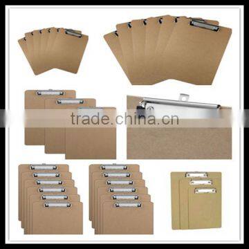 A4A5A6 Wood Clipboard With Flat Metal Clip Restaurant Menu Holders for Coffee Catering Memo Clipboard Promotion Gift photo-6