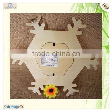 Wholesale Unfinished Foldable Snow Rectangle Oval Picture Wooden Photo Frames photo-3