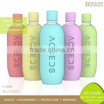 Different Types Custom Ti-Borosilicate Glass Beverage Bottle photo-5