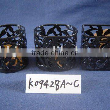 Black Round/egg Shaped/rectangle Iron Wire Indoor Pen Holder Rack