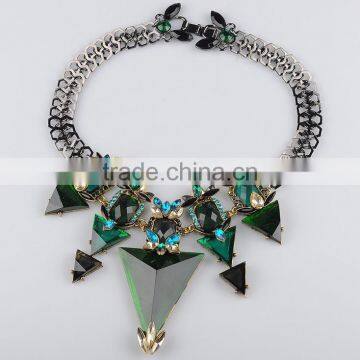 Beautiful new design women fashion alloy jewelry necklace