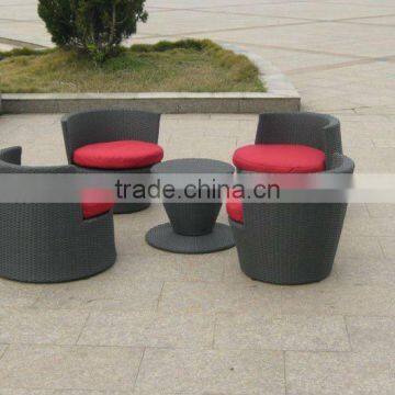 Outdoor All Weather Garden Rattan Coffee And Tea Table Sets