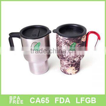 Home used electrical USB heating resistant tumbler