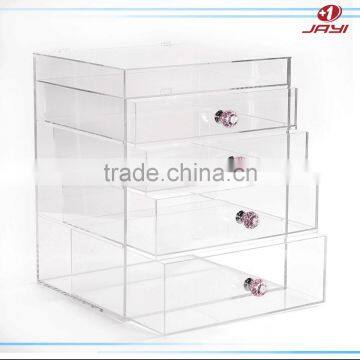 Wholesale Custom Handmade Clear Cosmetic Organizer Acrylic