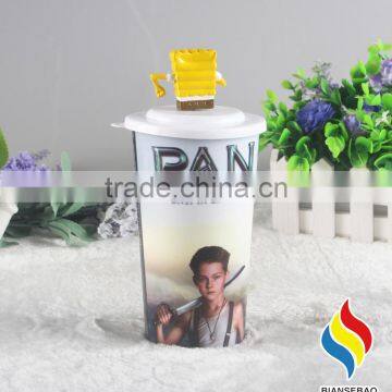 BPA Free pp Plastic Tumber With Figurine Topper photo-4