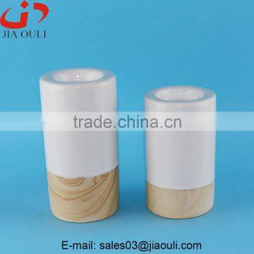 Home Decor Ceramic Candleholders, Weddings Decoration Centerpieces Candlestick Holders photo-3