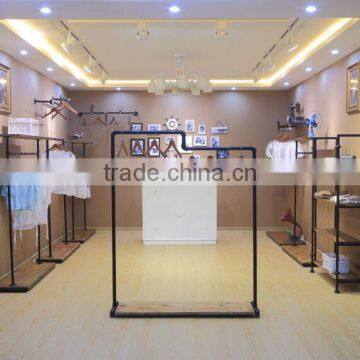 Fashion Market Floorstanding Metal Clothing Rack photo-6