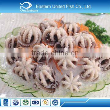 chinese sea new arrival frozen flowered baby octopus cleaned