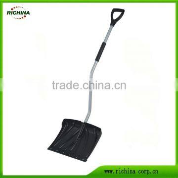 Plastic Snow Shovel & Pusher, Heavy dusty snow shovel, ergonomic steel tube handle, snow tools shovel