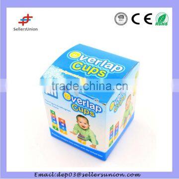 Colorful Top Quality Plastic Baby Stacking Cups With Promotions photo-5