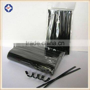 Light Pink Colored Metallic Twist Tie Roll for Bamboo Decoration Candy Lollipop Food Bag Packaging photo-3