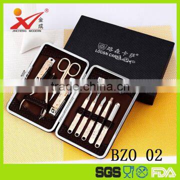 10pcs Set Men Beauty Equipment Nail Clippers Manicure Set photo-2