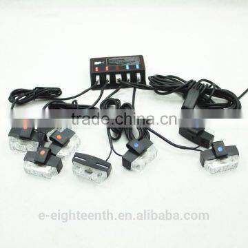 New 16 AMBER LED Car Emergency Warning Strobe Lights Bars for Deck Dash Grille photo-2