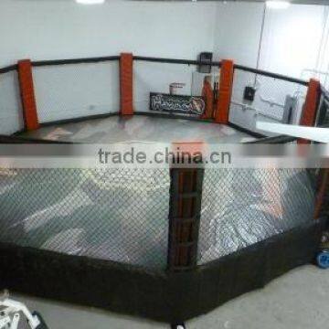 Moved UFC octagon fighting cage