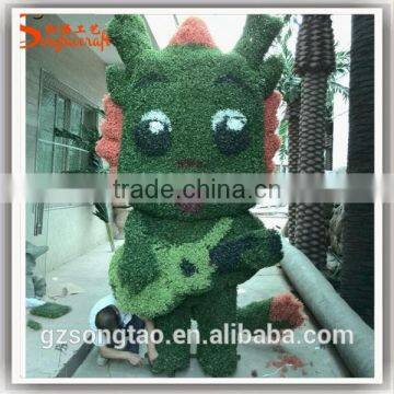 New Style Artificial Grass Topiary Garden Decoration Sculpture Artificial Grass Topiary photo-3