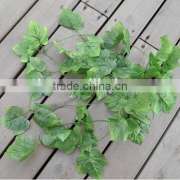 artificial big grape leaves vine