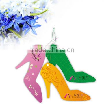 Eco-friendly Paper High Heel Car Air Freshener