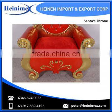 Fibreglass Decorative Santa's Throne Chair photo-3