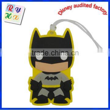Hot Sale PVC Customized Personalized Cartoon Hang Luggage Tag photo-4