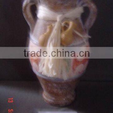 Ceramic Vase, flower pot, made from clay