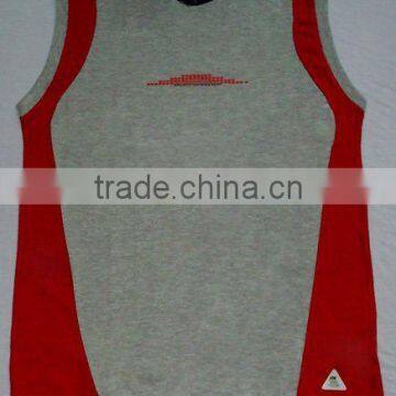 100%polyester moisture wicking men's tank tops