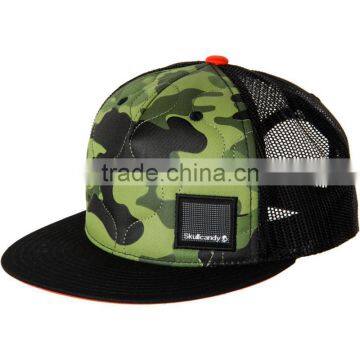 Unstructured Camo Snapback Trucker Caps Cheap photo-3