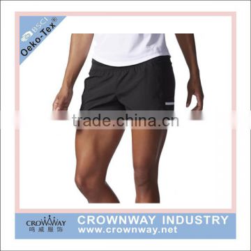 custom blank nylon sweat running shorts