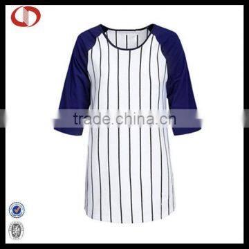 Cannda custom stripe baseball jersey