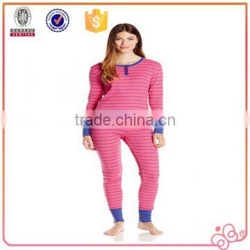 2016 Bottoms Out Women's Striped clothing Pajama Set