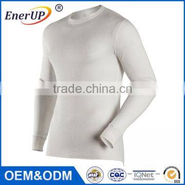 Custom sports wear men clothing moisture wicking antibacterial long sleeve t shirt