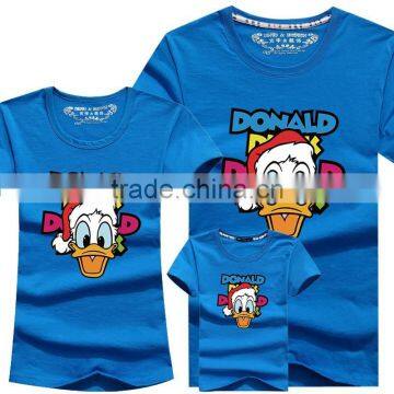 Custom 100% Cotton Family T Shirt Parentage Clothes Wholesale